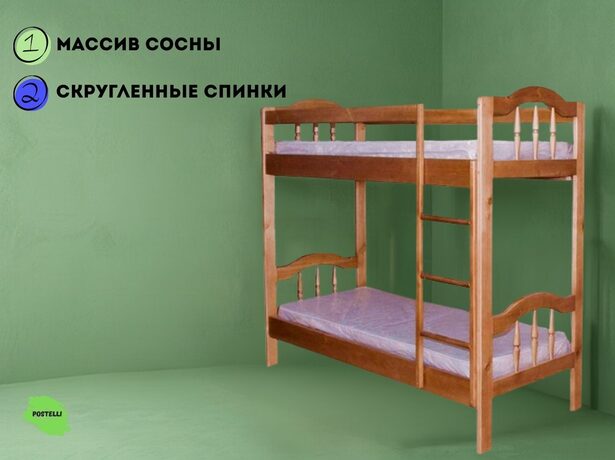 Кровать двухъярусная Велес Диана-2