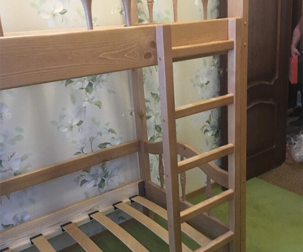 Кровать двухъярусная Велес Джерри с ящиками