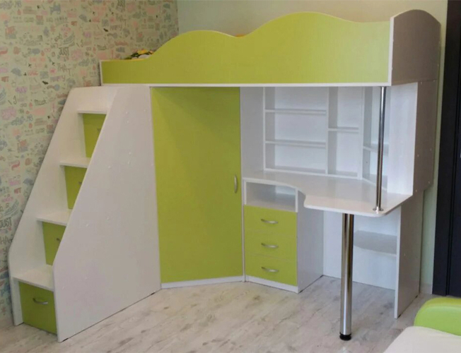 Кровать-чердак, фото от клиента