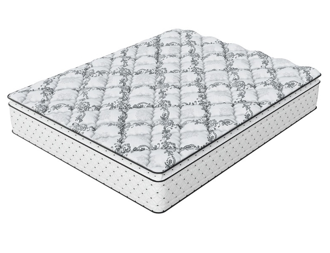 Матрас Verda Support Pillow Top, чехол Silver Lace