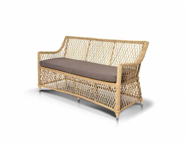 Двухместный Диван 4SIS Латте соломенный