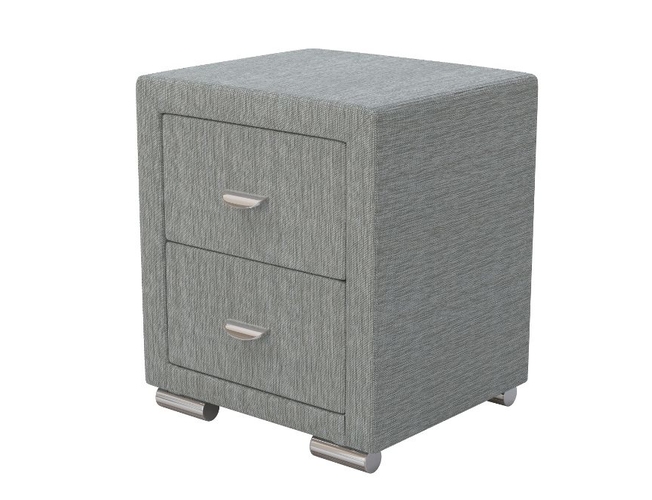 Купить тумбу прикроватную из ткани Orma Soft 2 Серый