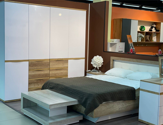 Спальня Николь-Люкс (комплект 6)