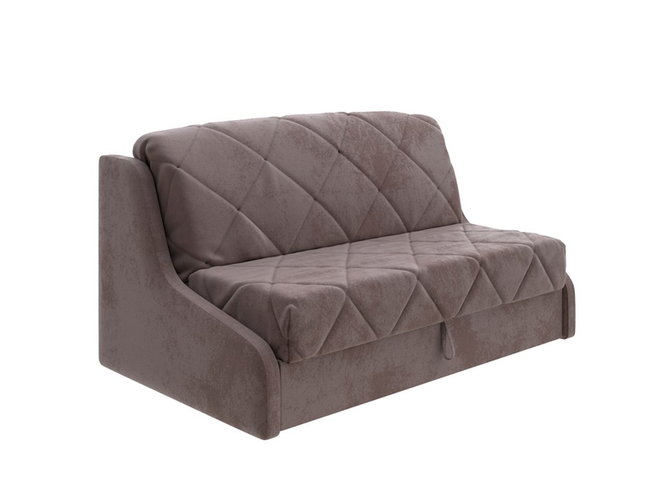 Диван-кровать Ergonomic Esthete Middle Memory, Shaggy chocolate