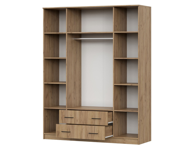 Шкаф для одежды ШК 1 (Дуб Золотой)