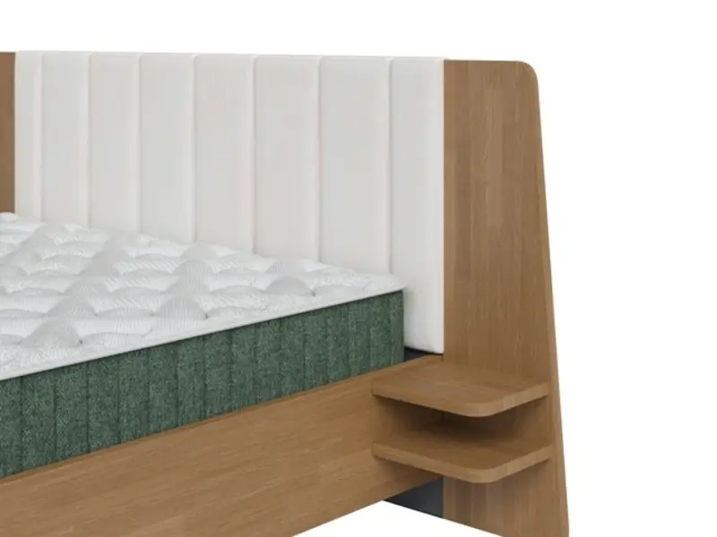 Кровать FlyWood с полками (сосна)